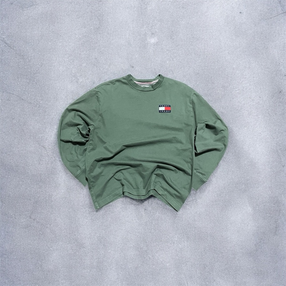 Tommy Hilfiger Green Long Sleeve Shirt